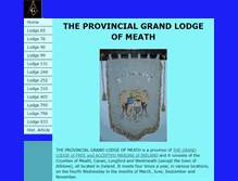 Tablet Screenshot of meath.org